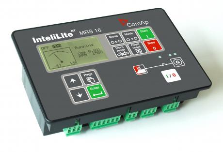 Controlador de Arranque Manual y Remoto ComAp MRS 16